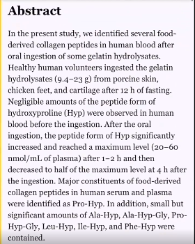 膠原蛋白人體可以吸收嗎?咱們用事實(shí)說(shuō)話